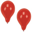 5 x 100 Luftballons Ø 25 cm rot