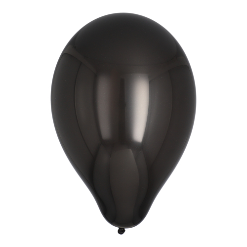 [18983] 12 x 10 Luftballons Ø 25 cm schwarz