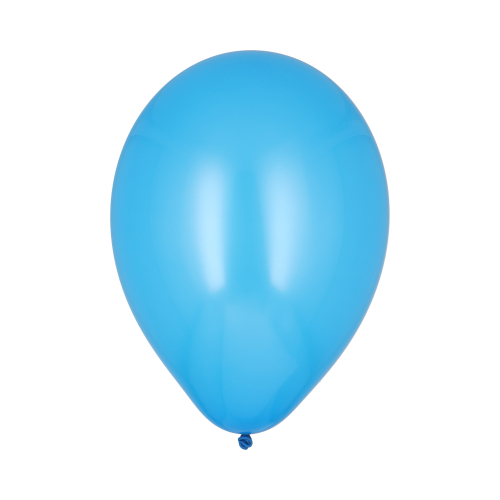 [18984] 12 x 10 Luftballons Ø 25 cm blau