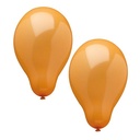 12 x 10 Luftballons Ø 25 cm orange