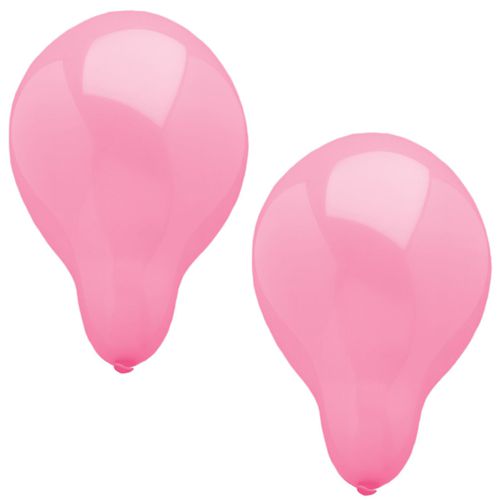 [19888] 12 x 10 Luftballons Ø 25 cm rosa