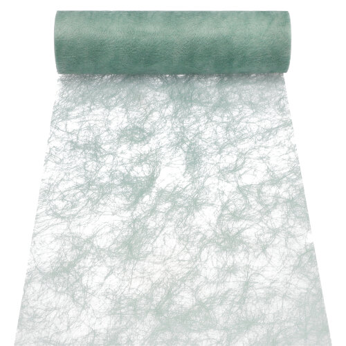 [37061] 8 x Dekoband "Sizoflor" 25 m x 30 cm jadegrün