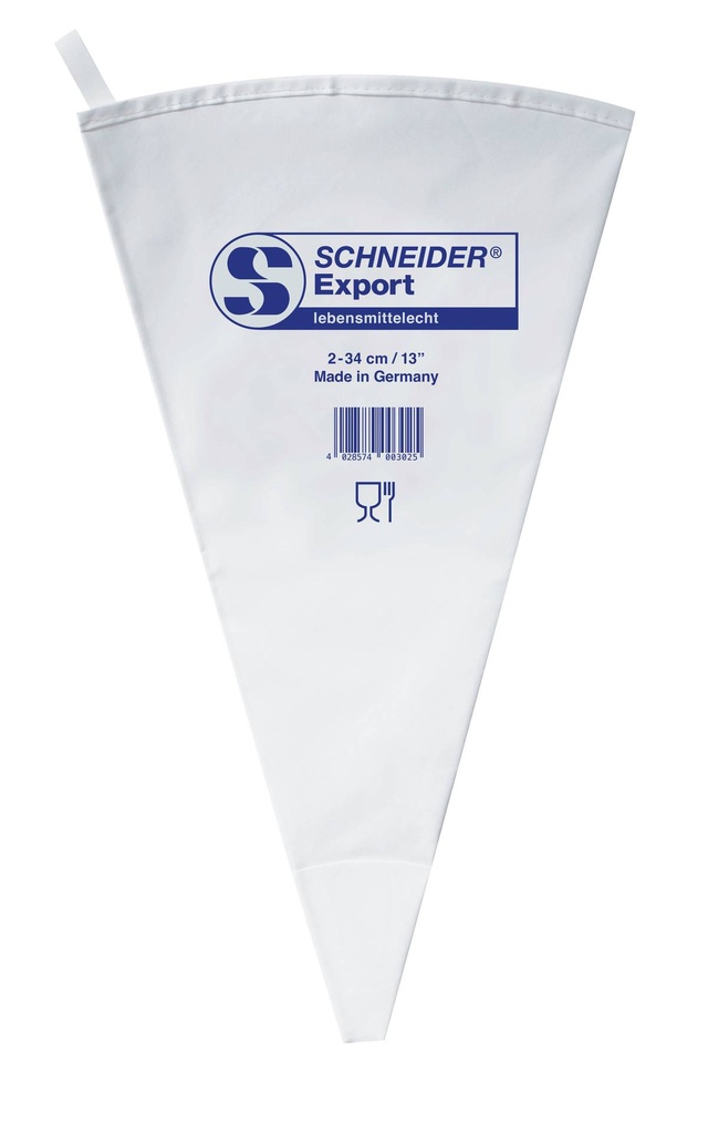 [350082] Spritzbeutel aus Polyurethan, 340 mm, blau