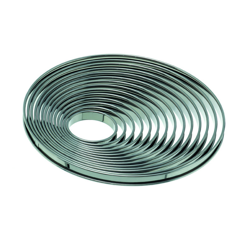 Tortenring aus Edelstahl, Ø 180 mm