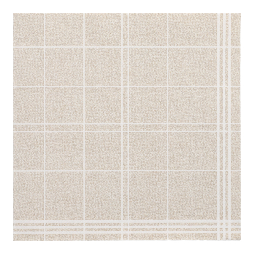 [37282] 8 x 20 Servietten "ROYAL Collection" 1/4-Falz 40 cm x 40 cm sand "Kitchen Craft"