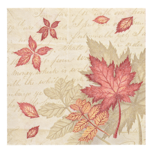 [37353] 8 x 20 Servietten "ROYAL Collection" 1/4-Falz 40 cm x 40 cm "Autumn Colours"