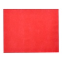 6 x 100 Tischsets, stoffähnlich, Vlies "soft selection" 30 cm x 40 cm rot