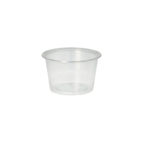 [82538] 20 x 50 Dressingbecher, PP rund 100 ml Ø 7,1 cm · 4,3 cm transparent