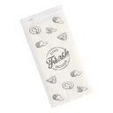 1000 Fleischerbeutel, Kraftpapier, gefädelt 28 cm x 14 cm x 6 cm