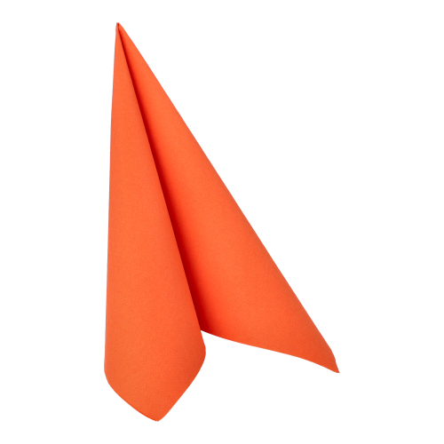 [84811] 8 x 20 Servietten "ROYAL Collection" 1/4-Falz 40 cm x 40 cm nektarine