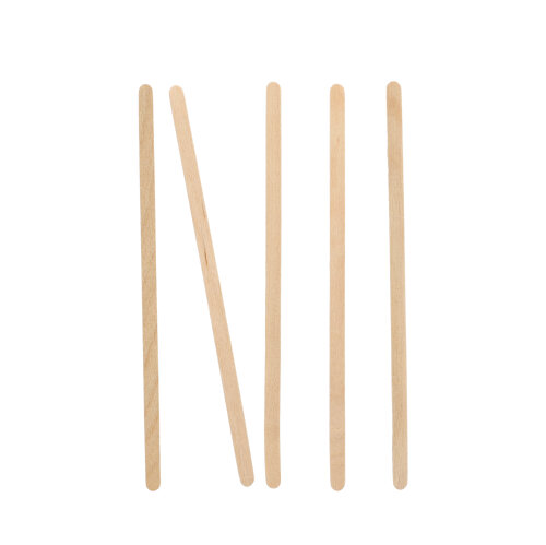 [84843] 10 x 1000 Rührstäbchen, Holz "pure" 14 cm x 5 mm