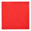 5 x 50 Servietten "ROYAL Collection" 1/4-Falz 40 cm x 40 cm rot "Casali"
