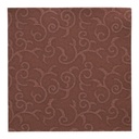5 x 50 Servietten "ROYAL Collection" 1/4-Falz 40 cm x 40 cm braun "Casali"
