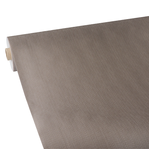 [84947] 2 x Tischdecke, stoffähnlich, Vlies "soft selection plus" 25 m x 1,18 m grau