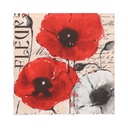 10 x 20 Servietten, 3-lagig 1/4-Falz 33 cm x 33 cm "Colette"