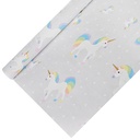 12 x Tischdecke, Papier 5 m x 1,2 m "Unicorn"