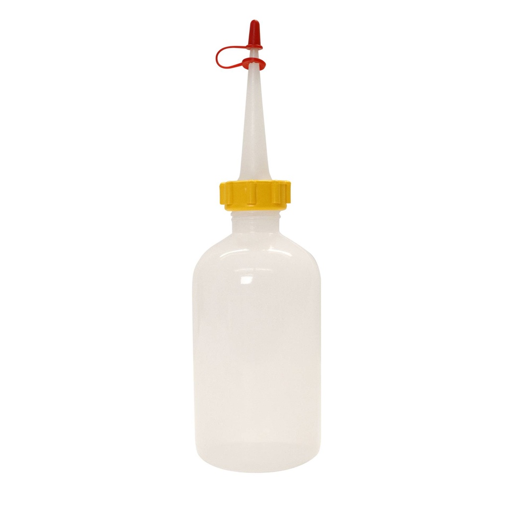 [200195] Dosierflasche aus PE, Ø 61 mm, transparent