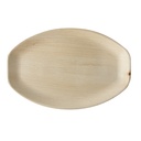 4 x 25 Tabletts, Palmblatt "pure" oval 37 cm x 25 cm x 3 cm