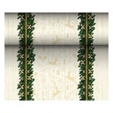 6 x Tischläufer, stoffähnlich, Airlaid 24 m x 40 cm "Golden Star"