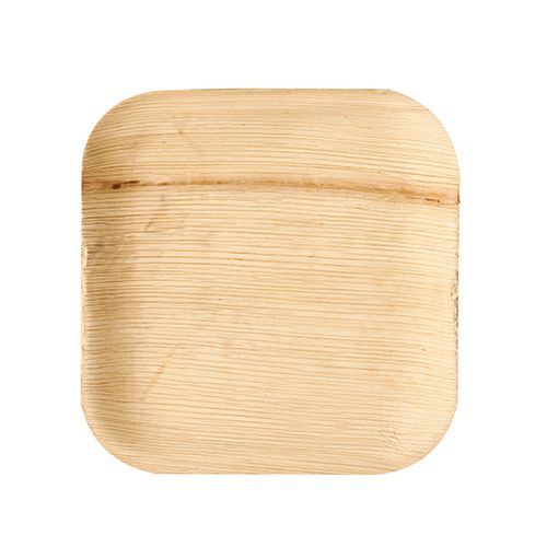 [87961] 25 Teller, Palmblatt "pure" eckig 18 cm x 18 cm x 1,5 cm