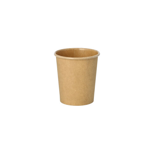 [87996] 20 x 50 Portionsbecher, Pappe 120 ml Ø 6 cm · 6,6 cm braun