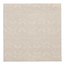 5 x 50 Servietten "ROYAL Collection" 1/4-Falz 40 cm x 40 cm sand "Leaves"