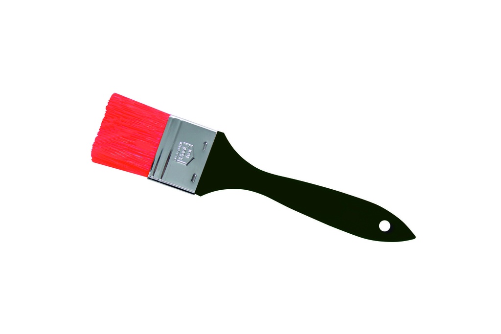 [200287] Bäckerpinsel aus Polypropylen und Nylon, 50 mm, rot