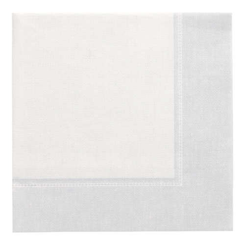[88318] 5 x 50 Servietten "ROYAL Collection" 1/4-Falz 40 cm x 40 cm weiss "Linum"