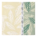 5 x 50 Servietten "ROYAL Collection" 1/4-Falz 40 cm x 40 cm grün "Autumn"