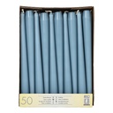 2 x 50 Leuchterkerzen Ø 2,2 cm · 25 cm arktikblau