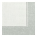 5 x 50 Servietten "ROYAL Collection" 1/4-Falz 40 cm x 40 cm jadegrün "Linum"