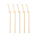 10 x 100 Getränke-Quirle, Bambus "pure" 21 cm "Flash"