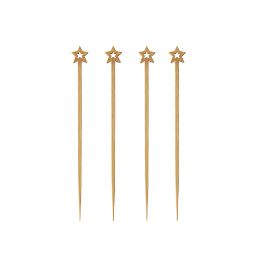 [88426] 10 x 100 Fingerfood - Picker "pure" 12 cm "Star"