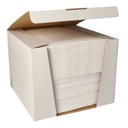 100 Servietten "ROYAL Collection" 1/4-Falz 40 cm x 40 cm weiss