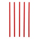 50 x 135 Shake-Halme, Papier Ø 8 mm · 25 cm rot