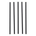 6 x 500 Shake-Halme Papier Ø 8 mm · 25 cm schwarz