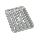 12 x 10 Grillschalen, Alu eckig 1,4 cm x 16,3 cm x 22,7 cm