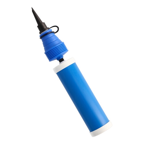 [89199] 9 x Spezial-Luftballonpumpe 27,5 cm blau