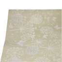 12 x Tischdecke, Papier 3 m x 1,2 m beige "Meadow"