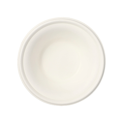 [89426] 100 Schalen, Zuckerrohr "pure" 380 ml Ø 15,5 cm · 4,6 cm weiss