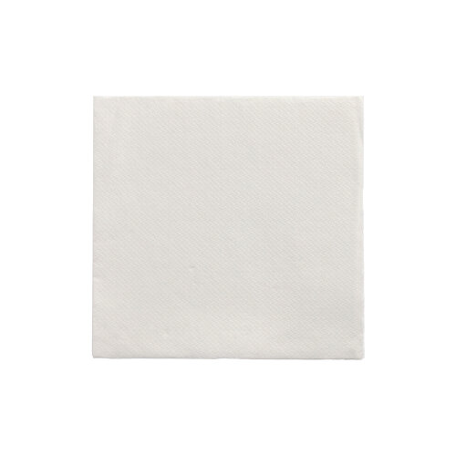 [89600] 6 x 150 Servietten "DAILY Collection" 1/4-Falz 24 cm x 24 cm weiss