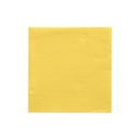6 x 150 Servietten "DAILY Collection" 1/4-Falz 24 cm x 24 cm gelb