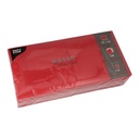 6 x 150 Servietten "DAILY Collection" 1/4-Falz 32 cm x 32 cm bordeaux