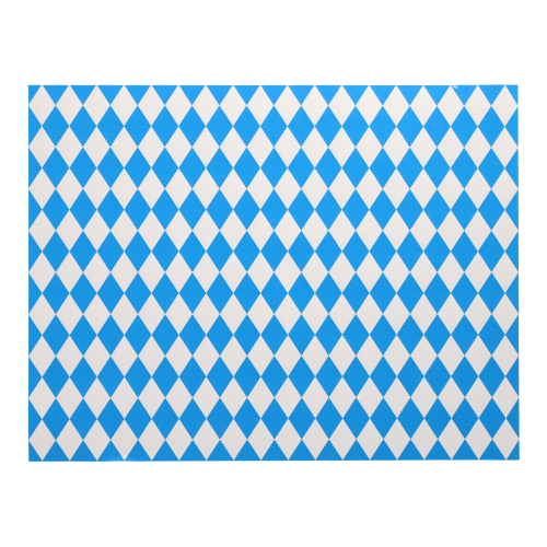 [89766] 10 x 100 Tischsets, Papier 30 cm x 40 cm "Bayrisch Blau"