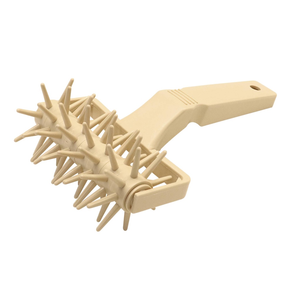 [200002] Stipprolle aus Kunststoff (POM), 120 mm, elfenbein