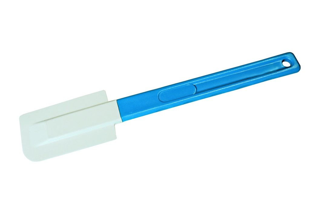 [200424] Stielschaber aus ABS und Gummi, 310 mm, blau