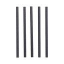 12 x 100 Shake-Halme Papier Ø 10 mm · 21 cm schwarz