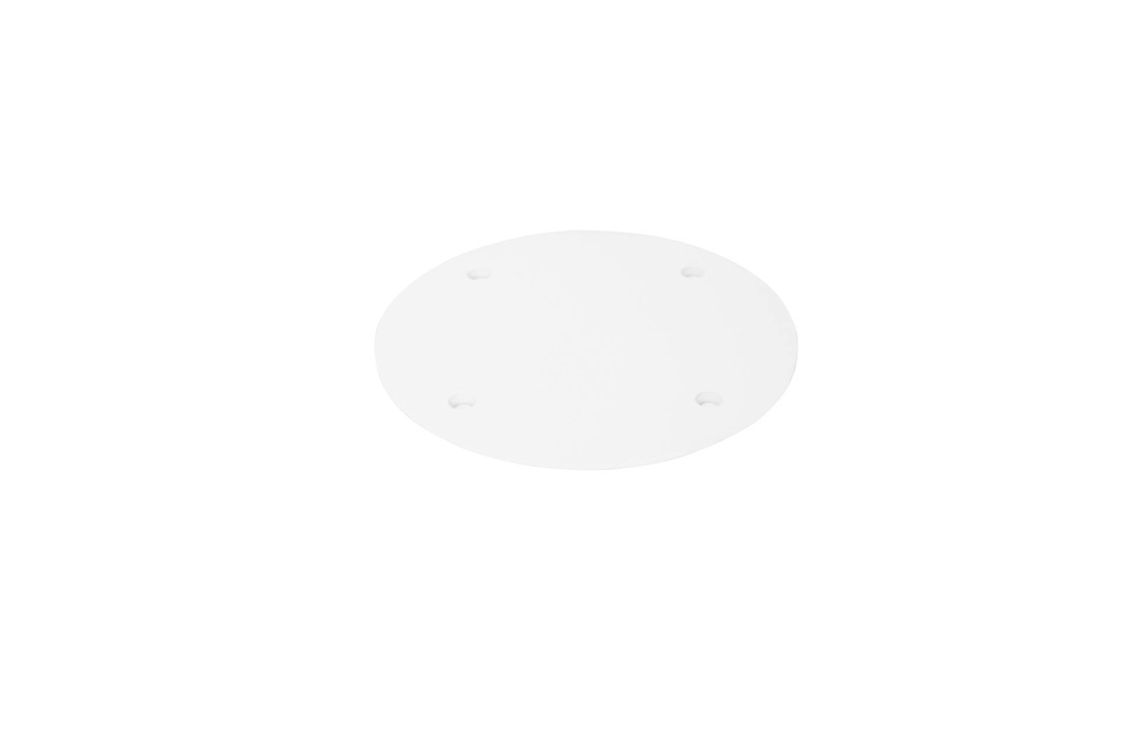 [202403] Tortenständer-Scheibe aus Kunststoff, Ø 225 mm, weiß
