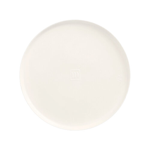 [89995] 14 x 6 Teller Zuckerrohr "pure" rund Ø 16 cm · 1 cm weiss "Cella"