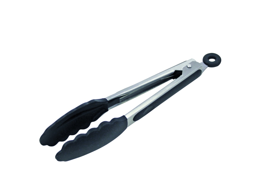 [171050] Allzweckzange aus Edelstahl und Silikon, 230 mm